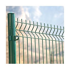 EUROPOSTE DE METAL VERDE 60 MM X 2.5 M-TodoenunSitio-TAURO