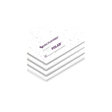 USG POLAR PLAFÓN TEXTURIZADO 2X4-TodoenunSitio-USG