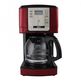 CAFETERA PROGRAMABLE OSTER 12T ROJO-TodoenunSitio-OSTER