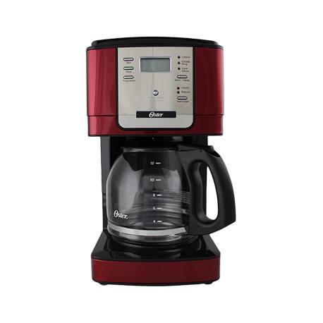 CAFETERA PROGRAMABLE OSTER 12T ROJO-TodoenunSitio-OSTER