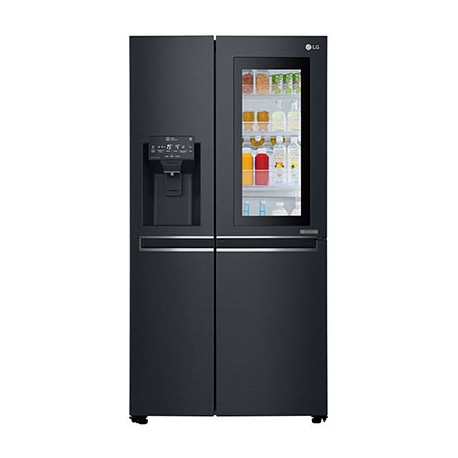 REFRIGERADOR LG 22 PIES INSTAVIEW MATE NEGRO-TodoenunSitio-LG